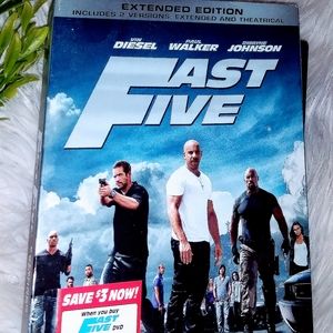 🔥Like NEW! Fast Five DVD 🔥